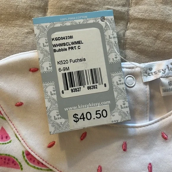 Kissy Kissy Bubble 6-9 - Picture 4 of 4